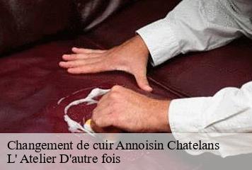 Changement de cuir  annoisin-chatelans-38460 L' Atelier D'autre fois