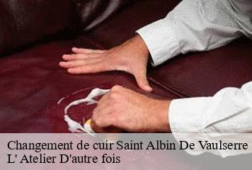 Changement de cuir saint-albin-de-vaulserre-38480 L' Atelier D'autre fois