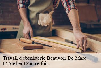 Travail d'ébénisterie  beauvoir-de-marc-38440 L' Atelier D'autre fois