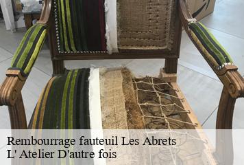 Rembourrage fauteuil  les-abrets-38490 L' Atelier D'autre fois