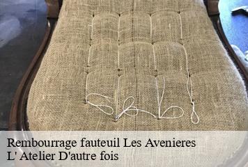 Rembourrage fauteuil  les-avenieres-38630 L' Atelier D'autre fois