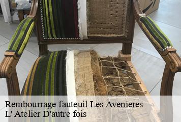 Rembourrage fauteuil  les-avenieres-38630 L' Atelier D'autre fois