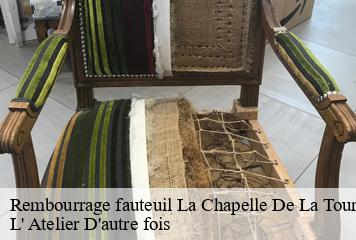 Rembourrage fauteuil  la-chapelle-de-la-tour-38110 L' Atelier D'autre fois