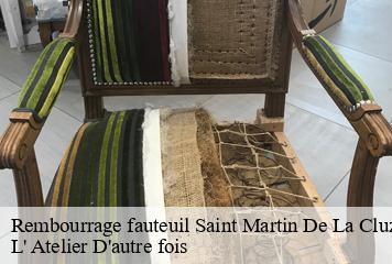 Rembourrage fauteuil  saint-martin-de-la-cluze-38650 L' Atelier D'autre fois