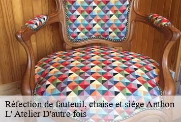 Réfection de fauteuil, chaise et siège  anthon-38280 L' Atelier D'autre fois